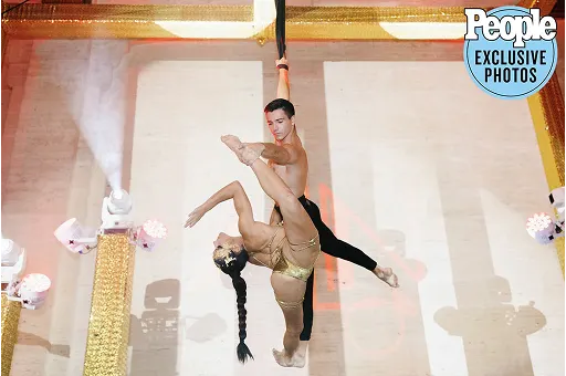 Circensia private event aerial performance