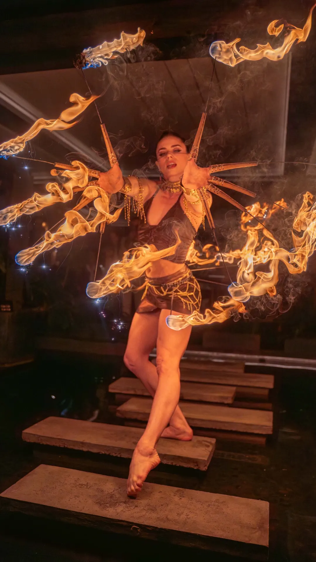 BURN performer
